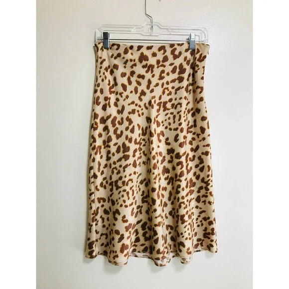 By Together Women's Animal Print Skirt, Size M - Picture 3 of 4